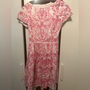 Oscar de la renta floral dress